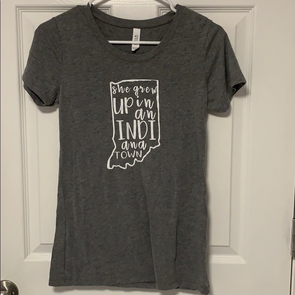INDIANA shirt song lyrics size L